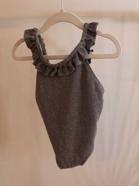 Rylee + Cru Ruffled Strap Swimsuit (2-3Y)